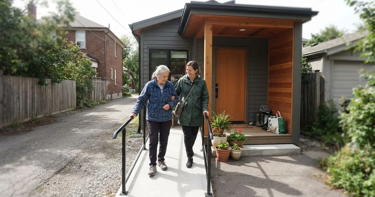 Building a laneway suite or garden suite for an aging parent in Ontario